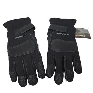 Ansell ActiveArmr Military NWT SzM Tactical Leather Work Gloves Black. New!‎